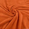 Tissu micro éponge de bambou Brique - OEKO TEX