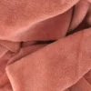Tissu micro éponge de bambou Marsala - OEKO TEX