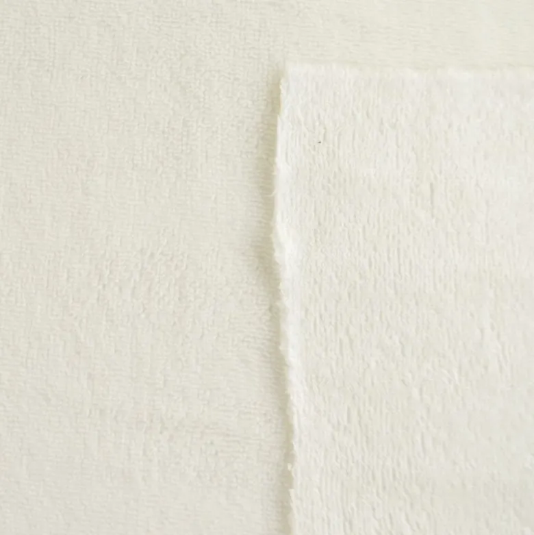 Tissu micro éponge de bambou Milk blanc cassé - OEKO TEX