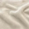 Tissu minky lisse Ras ultra doux gris Taupe - OEKO TEX