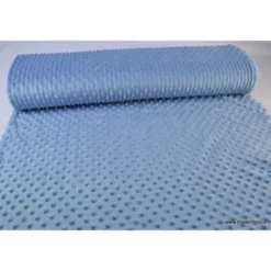 Tissu minky pois denim - OEKO TEX