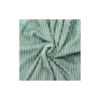 Tissu minky Rayures côtelé coloris Vert de gris - OEKO TEX