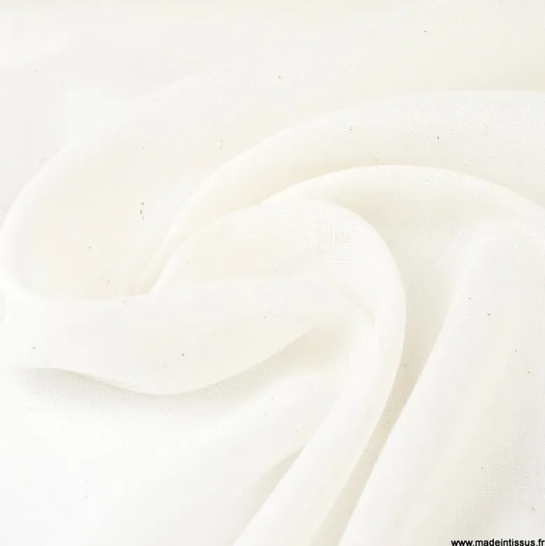 Tissu mousseline de coton certifié contact alimentaire