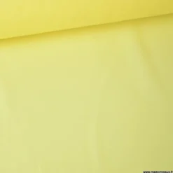 Tissu Mousseline fluide Jaune