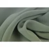 Tissu Mousseline fluide polyester gris .