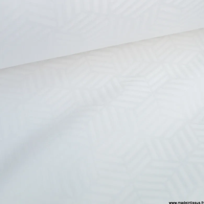 Tissu nappage jacquard Solid grande largeur