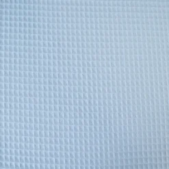 Tissu nid d'abeille bleu Glacier- OEKO TEX