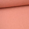 Tissu nid d'abeille Marsala - OEKO TEX