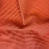 Tissu nid d'abeille Paprika - OEKO TEX