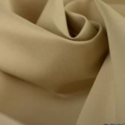 Tissu oxford beige avec menbrane étanche et respirant