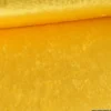 Tissu panne de velours coloris Ocre - jaune