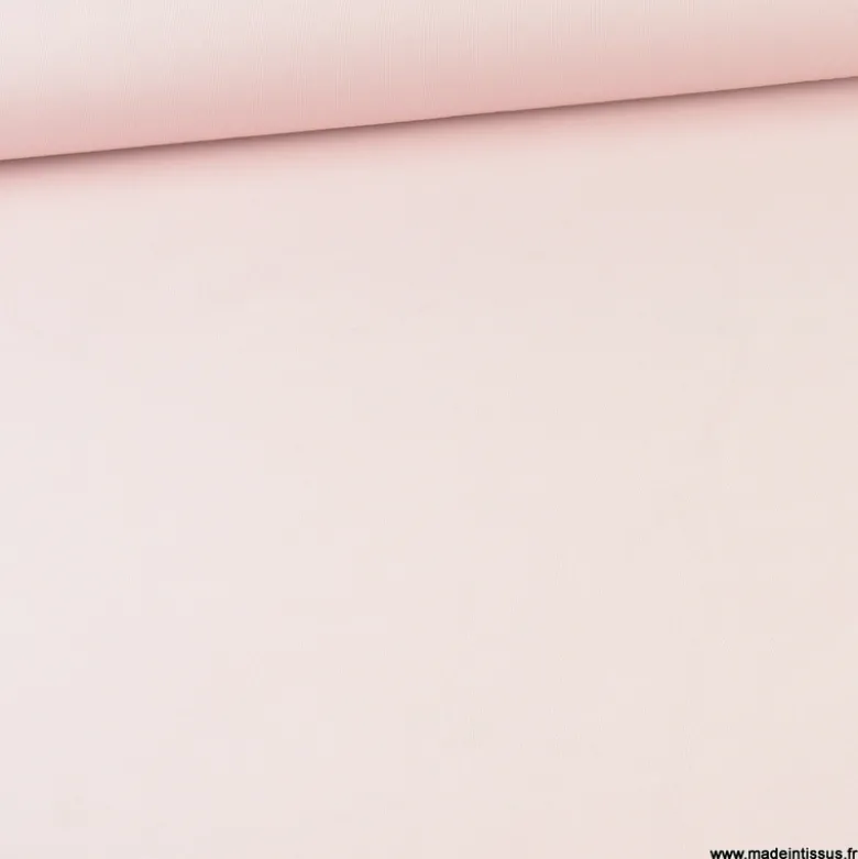 Tissu Piqué de coton rose - OEKO TEX