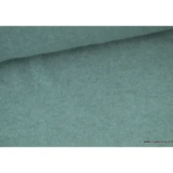 Tissu Polaire Made in France haut de gamme VERT MENTHE - OEKO TEX