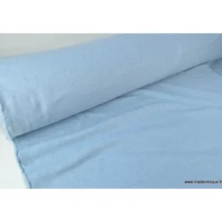 Tissu Polaire Made in France haut de gamme BLEU - OEKO TEX
