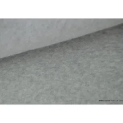 Tissu Polaire Made in France haut de gamme GRIS - OEKO TEX