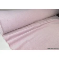 Tissu Polaire Made in France haut de gamme NACRE - OEKO TEX