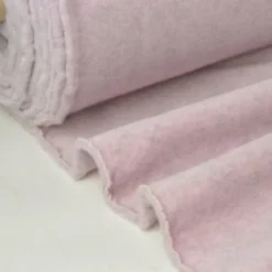 Tissu Polaire Made in France haut de gamme NACRE - OEKO TEX