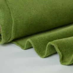 Tissu Polaire Made in France haut de gamme VERT - OEKO TEX