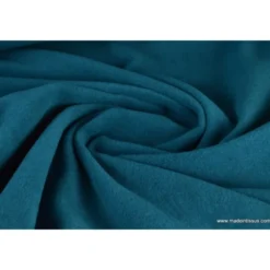 Tissu Polaire 100%polyester coloris pétrole