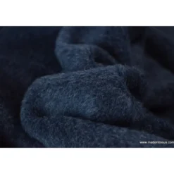 Tissu Polaire pure laine vierge, crépuscule,label