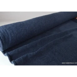 Tissu Polaire pure laine vierge, crépuscule,label