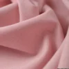 Tissu popeline chambray Vieux rose - OEKO TEX