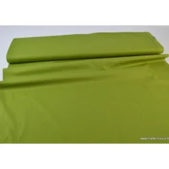 tissu Popeline coton OEKO TEX uni kaki