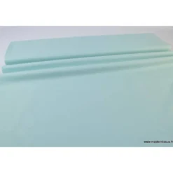 tissu Popeline coton OEKO TEX uni menthe