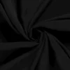 Tissu popeline de Viscose - Noir