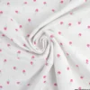 Tissu popeline motif glace esquimau fond blanc - OEKO TEX