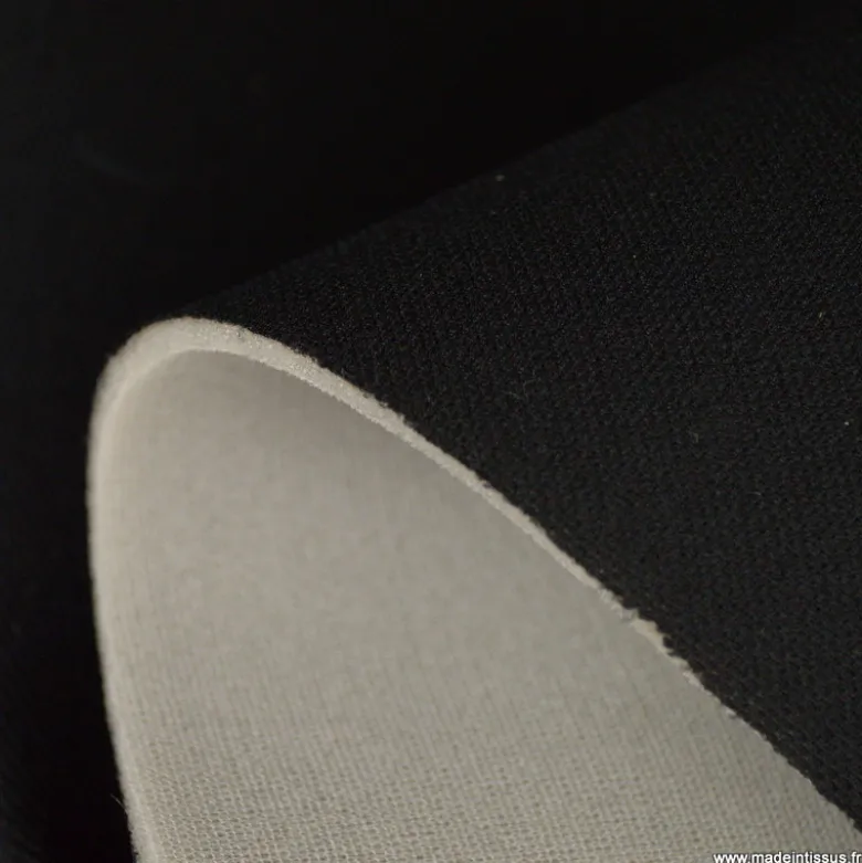 Tissu pour ciel de toit automobile noir