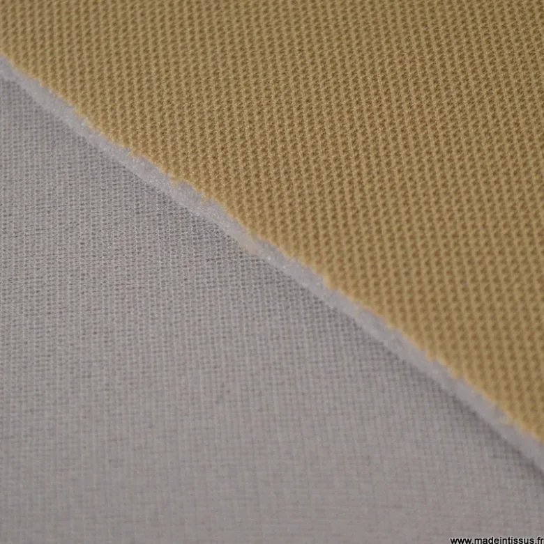 Tissu pour ciel de toit beige