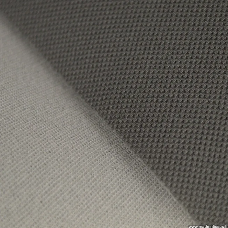 Tissu pour ciel de toit gris moyen