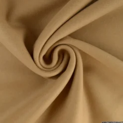 Tissu pour manteau Roberto en lainage mélangé - coloris Camel