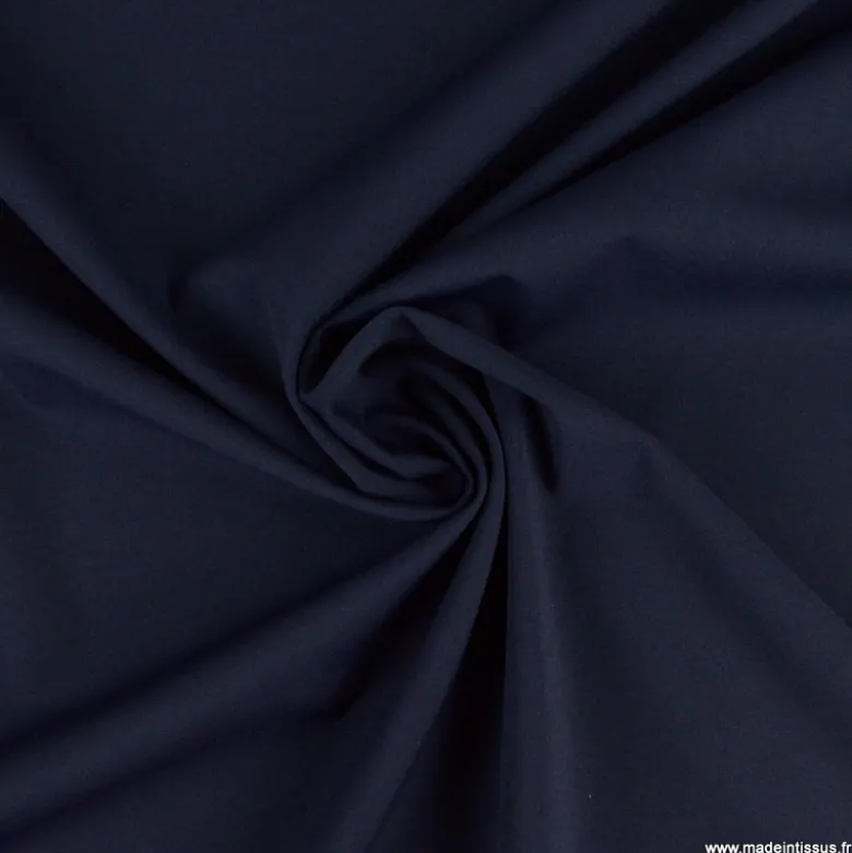 Tissu pour pantalon d'équitation maille stretch marine