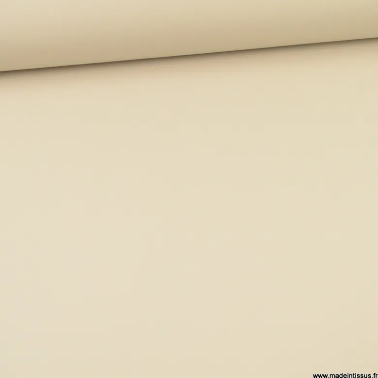 Tissu pour pantalon d'équitation maille stretch beige