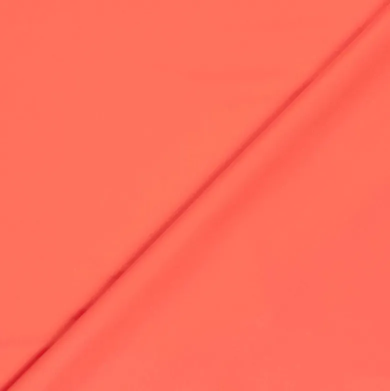 Tissu pour short de bain déperlant - Corail