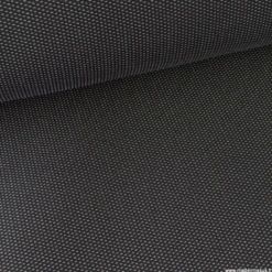 Tissu pour siège auto piqué blanc fond noir