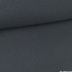 Tissu pour siège auto sergé noir et gris.