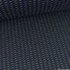 Tissu pour siège auto traits bleu et blanc