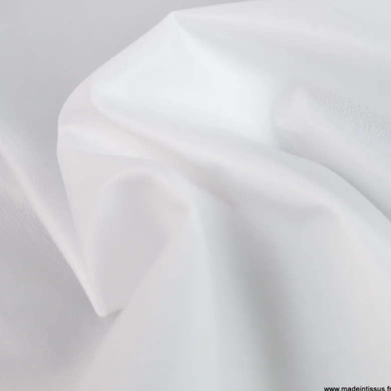 Tissu PUL Blanc lavable à 60° contact alimentaire