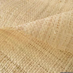 Tissu raphia léger naturel – Largeur 115 cm