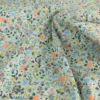 Tissu Rifle Paper motif fleurs fond céladon - collection Curio