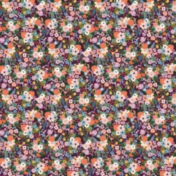 Tissu Rifle Paper motif fleurs - Garden Party - Burgundy