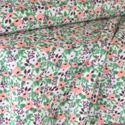 Tissu Rifle Paper motif fleurs Orchard Rosa Lavender- Collection Garden Party