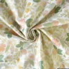 Tissu Rifle Paper Orchard motif petites fleurs métallisées fond écru - Collection Garden Party