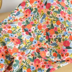 Tissu Rifle Paper Wildwood motif fleurs - Collection Petite Garden