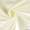 Tissu Satin Biba uni Blanc cassé Milk - premier prix