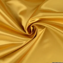 Tissu Satin Biba uni doré - premier prix