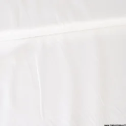 Tissu Satin de coton - blanc